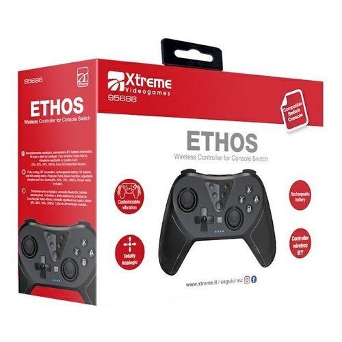Gamepad SWITCH Ethos Black Xtreme 95688 | Controller Wireless Bluetooth