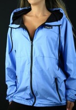 Victoria's Secret Pink Full Zip Anorak Windbreaker Hoodie Logo Jacket M L Nwt