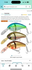 TRUSCEND Fishing Lures Freshwater/Saltwater-Lifelike Swimbait Bass, Trout, Perch