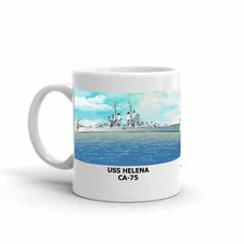 Navy Emporium USS Helena CA-75 Coffee Cup Mug