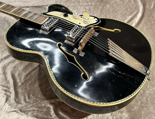 Otwin Vintage Super Archtop Black 2.78Kg G-Club Tokyo Safe delivery from Japan