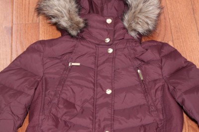 michael kors maroon jacket