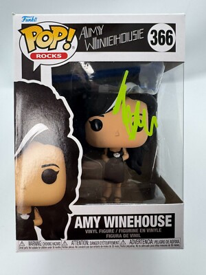 MARISA ABELA signed Autogramm Funko Pop AMY WINEHOUSE in Person autograph ACOA
