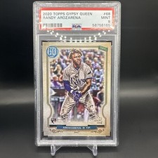 ⚾Graded RC 2020 Topps Gypsy Queen Randy Arozarena Rookie #68 Tampa Bay PSA 9