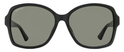 Gucci GG0765SA 002 BRAND NEW Sunglasses Black Grey Women Butterfly m_685048fa9b2158161764b6b6.jpeg main image 3