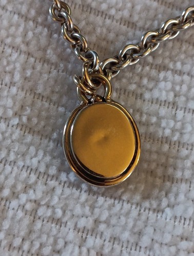 Collana Topazio Blu Starburst Argento Sterling USA e Oro 14k - Foto 11 di 18