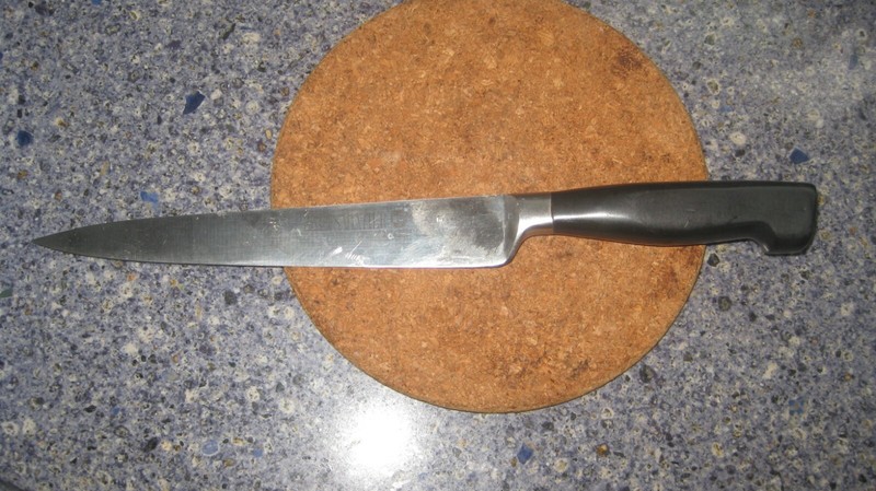 use  sabatier  knife, s.steel