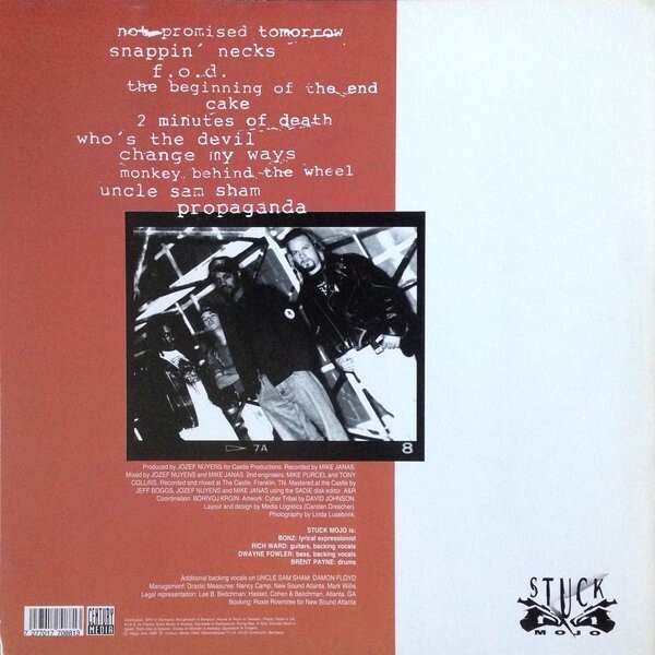 STUCK MOJO/ snappin' necks レコード LP STUCK MOJO x KNIVES OUT RECORDS – KNIVES OUT RECORDS | Music