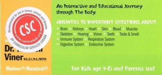 Family Health Series: The Body (CD, 2004) Win/Mac -NEW CD in SLEEVE - Image 4 of 4