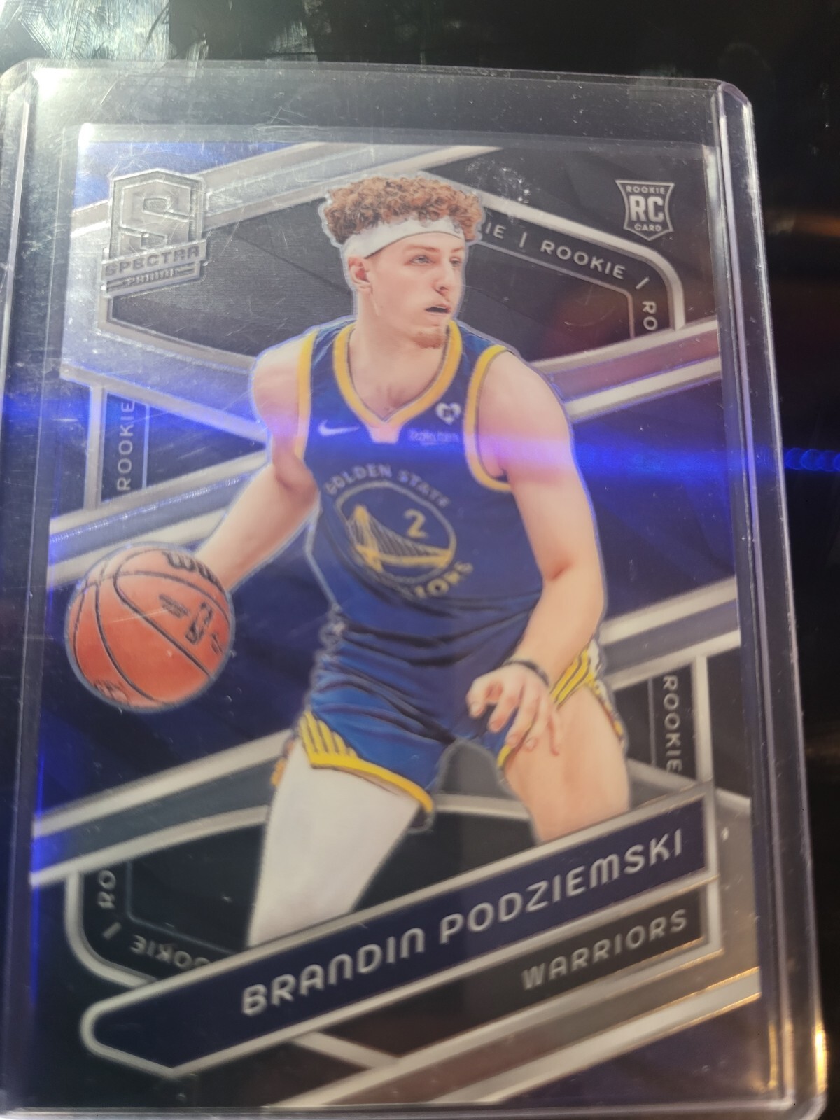 2023-24 Panini Spectra - Rookies #146 Brandin Podziemski (RC)