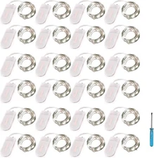 24 Packs Fairy Lights Battery Operated(Batteries Included)