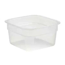 Cambro HFSFSPROPP190 CamSquare Fresh Pro 1/2 Qt Polypropylene Food Container