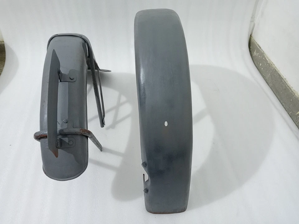 Juego de guardabarros delantero y trasero de acero crudo para BMW R25 AÑOS 50 Foto 3 de 4