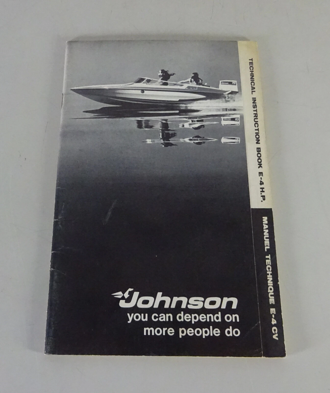 Owner's Manual Johnson Outboard Motor E-4 HP