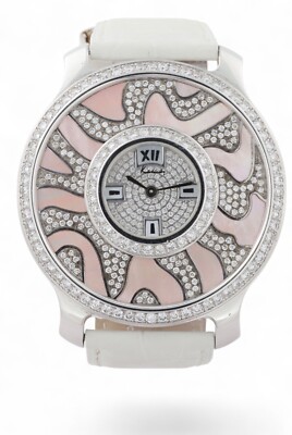 Kutchinsky Mystery Solid 925 Silver by Chopard - MOP & Diamond - 50mm - £15,000