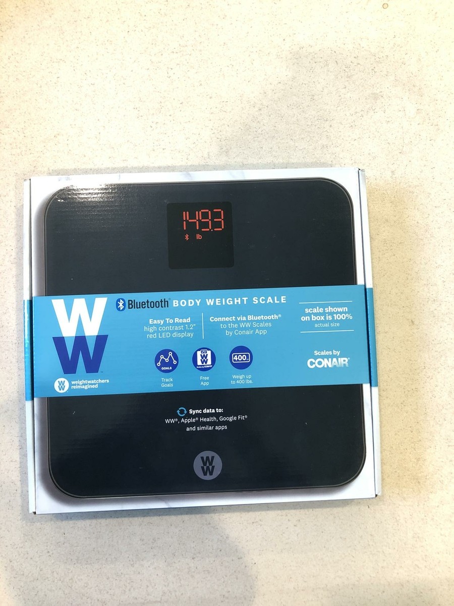 Weight Watchers Body Weight Scale Bluetooth - New | eBay