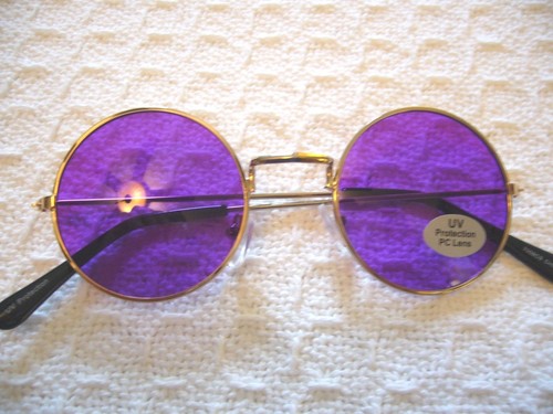 Gafas de sol para hombre clásicas redondas JOHN LENNON AÑOS 80 hippie gafas de sol para mujer 7008CS - Imagen 20 de 27