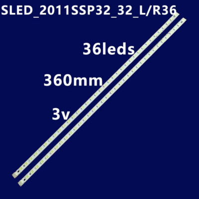 Neue 2* LED-Streifen für Sharp 2011SSP32 RUNTKA926WJZZ LCD-32NX115A LCD-32NX110A