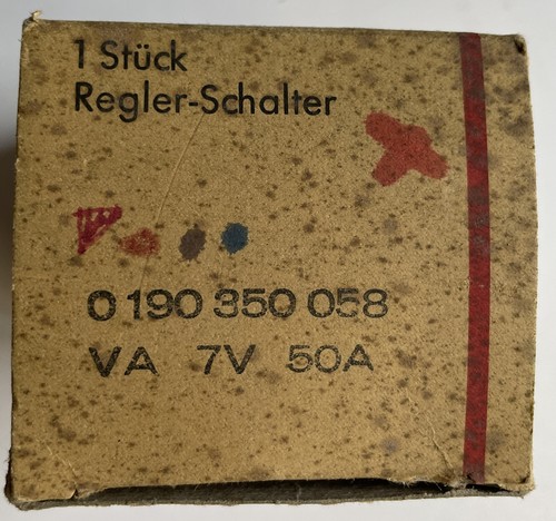 Bosch 0190350058 Regler VA7V 50A Lichtmaschinenregler regulator le régulateur - Picture 8 of 8