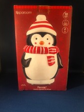 NEW SpaRoom Pennie Penguin Ceramic Essential Oil Diffuser Christmas Up 10 Hours