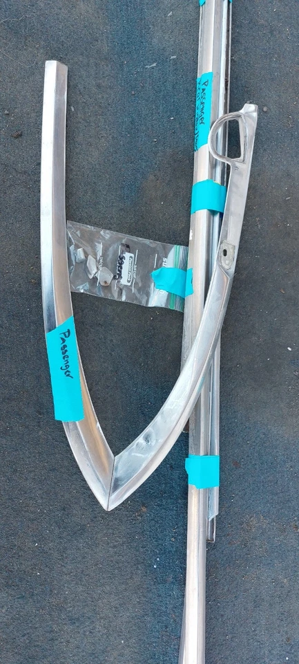 1958 Edsel Bermuda Station Wagon Complete Side Trim Left and Right Side Set - Image 3 of 4