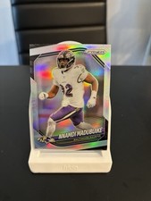 2025 Panini Prizm Nnamdi Madubuike Silver Prizm  Baltimore Ravens