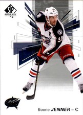 2016-17 SP Authentic #47 Boone Jenner - HKY