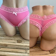 VICTORIAS SECRET THONG BIKINI PANTIES sz L
