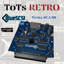 BlueSCSI Ultra SCA 80-pin 3.5" SCSI Drive,For Macintosh, PC, Workstation. Server