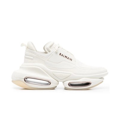 Balmain B-Bold White  Women Sneakers Black Sz US 9/EUR39