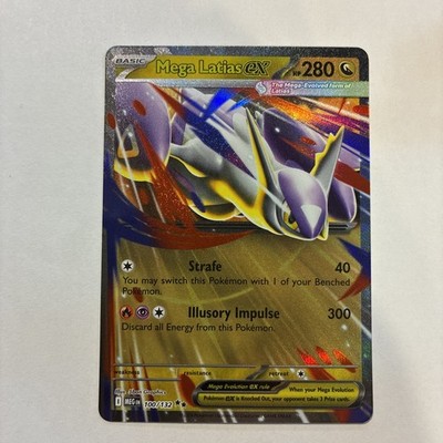 Mega Latias ex Double Rare Mega Evolution #100/132 2025 NM Pokemon