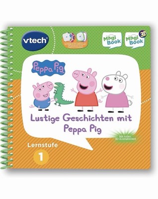 Vtech -   MagiBook  Peppa Pig    Lustige Geschichten mit 3D-Animationen