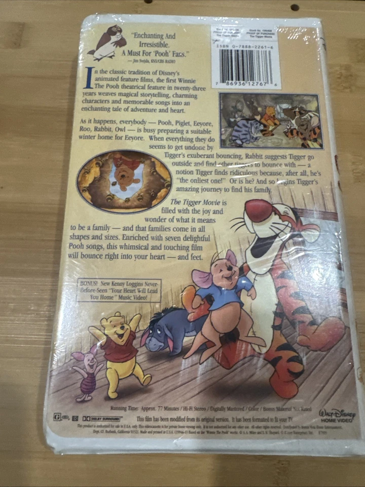 Disneys The Tigger Movie New Sealed - Image 2 of 3