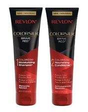 Revlon Colorsilc Shampoo 8,45 fl oz  Conditioner 8,45 fl oz, Red, Set of 2
