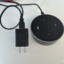 Amazon Echo Dot 2nd Generation Smart Speaker - Black (RS03QR)