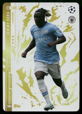 Jeremy Doku - 2024-25 Topps Match-Attax Madness UCL Regent Street Exclusive