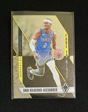 Shai Gilgeous-Alexander 2023-24 Panini Phoenix Basketball Fade To Black 5 OKC