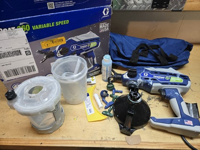 #ad Graco TrueCoat 360 Variable Speed Handheld Airless Paint Sprayer 26D283 *READ* $59.99