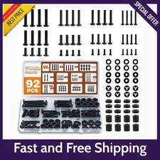 "Universal TV Mounting Hardware Kit | M4/M5/M6/M8 Screws & Spacers | VESA-Comp..