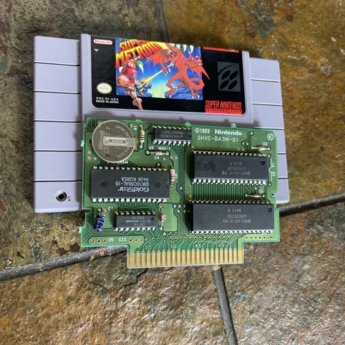 Super Metroid - Super Nintendo SNES 1994 - Tested & Working - Authentic