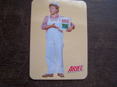 Blechschild ARIEL Klementine Metallschild 10,5 x 15 cm