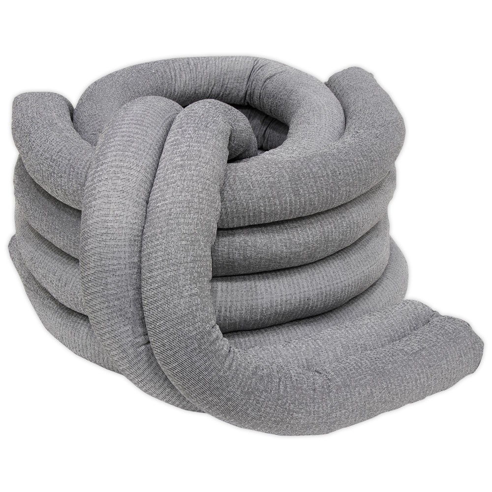 Sealey Spill Absorbent Sock 80mm x 1.2m Pack of 10