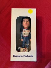Danica Patrick Figure Milwaukee Mile Racing Statue Used In The Box. Not A Bobble