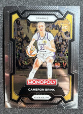 2024 Panini Prizm Monopoly WNBA Cameron Brink Rookie RC Los Angeles Sparks #39