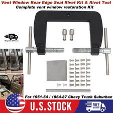 For 1951-1954 1964-87 Chevy Truck Vent Window Rivet Repair Tool W Rivet Kit
