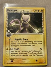 Pokémon Mewtwo EX Holon Phantoms TCG Card 24/110 Regular Rare Delta Species