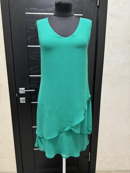 Women Intimissimi Dress Green Polyester 38 / M /