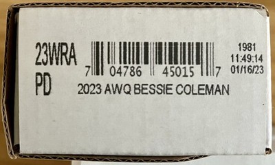 2023 P D Bessie Coleman American Women Quarters US Mint 2 Roll Set. Sealed Box!