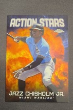 2023 Topps Chrome Update Series - Action Stars Jazz Chisholm #ASC-30