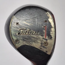 Titleist 1 Golf Tour Model Persimmon Wood Driver Right Handed 45" Vintage